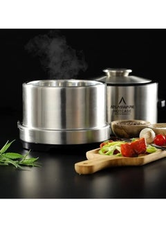 Atlasware Stainless steel food Saver 1750 ml, silver color  - Image 4