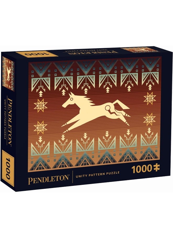 null - Chronicle Books Pendleton Unity Pattern 1000-Piece Puzzle - Image 1