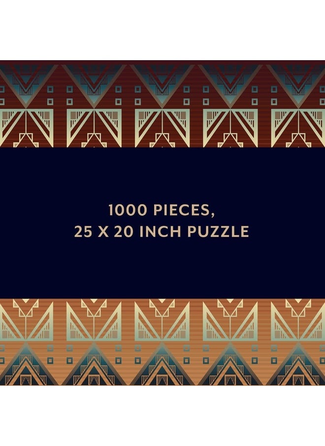 null - Chronicle Books Pendleton Unity Pattern 1000-Piece Puzzle - Image 1