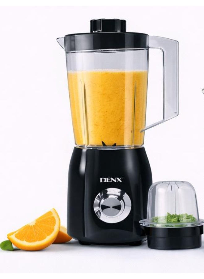 DENX Blender 2 in 1 1500W High Power Juicer Grinder 1.5L Large Capacity Smoothie Maker Kitchen Mixer Multi Function Food Processor DX3216 - Image 1
