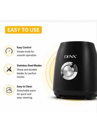 DENX Blender 2 in 1 1500W High Power Juicer Grinder 1.5L Large Capacity Smoothie Maker Kitchen Mixer Multi Function Food Processor DX3216 - view 5