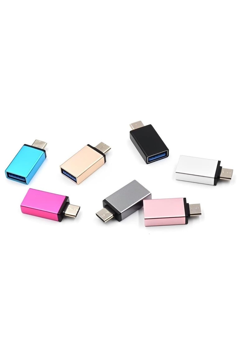 USB to Type-C -OTG Adapter - Multi-color - ( otg ) - Image 1