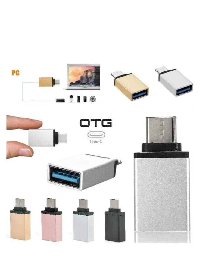 USB to Type-C -OTG Adapter - Multi-color - ( otg ) - Image 3