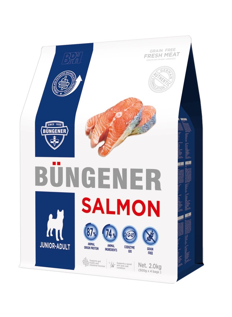 سمك السلمون للكلاب بونجنر 2 كجم
