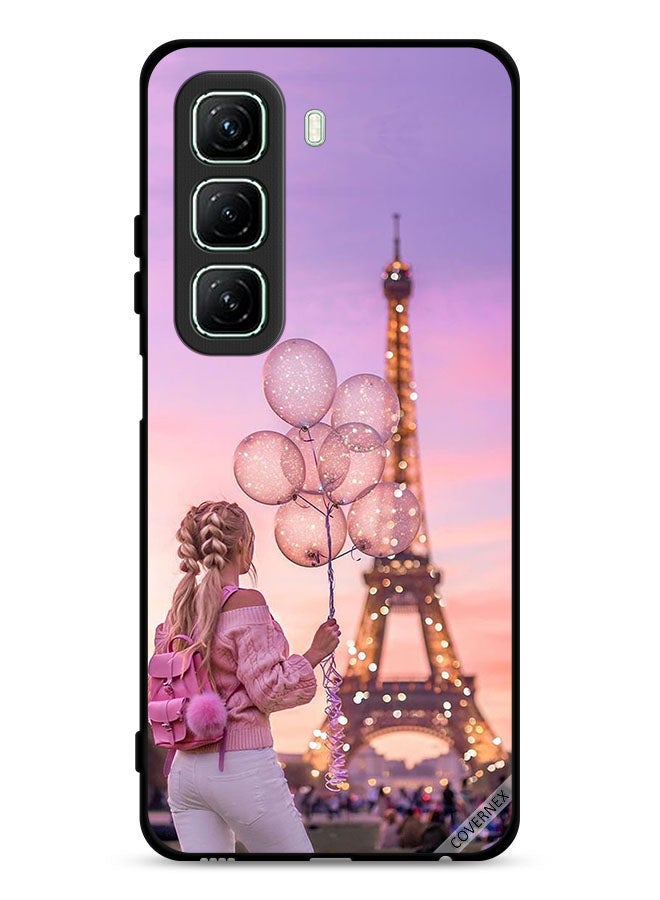 Covernex غطاء حماية إنفينكس هوت 50 5G فتاة تحمل بالونات - Image 1
