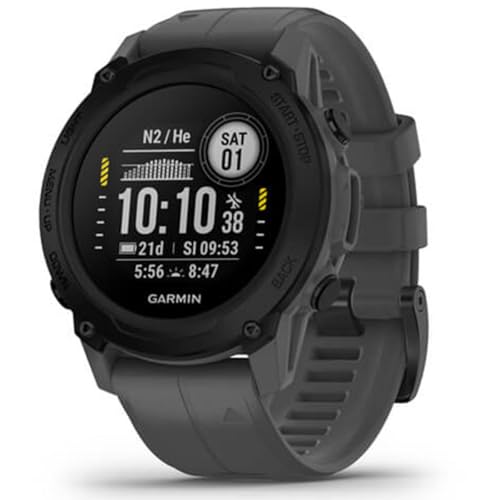 Garmin Descent™ G1, Rugged Dive Computer, Multiple Dive Modes, Activity Tracking, Slate Gray - Image 1
