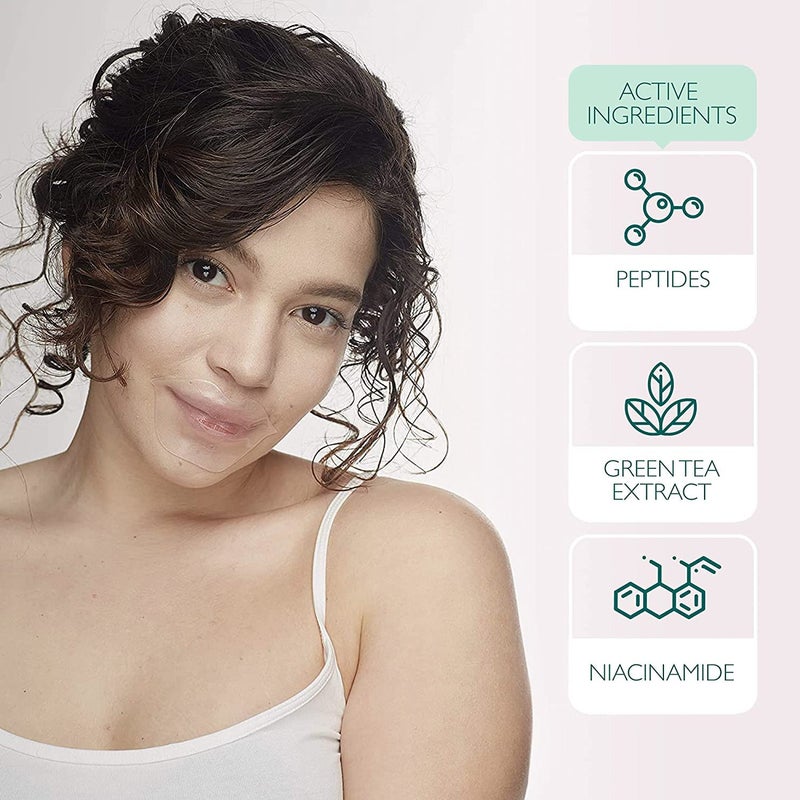 Patchology FlashPatch Hydrating Lip Mask Gels with Hyaluronic Acid, Green Tea & Peptides â€“ Ultra Moisturizing Lip Treatment & Lip Patches for Dry Lips â€“ Hydration & Repair â€“ Day & Night Use (5 Count) - Image 3