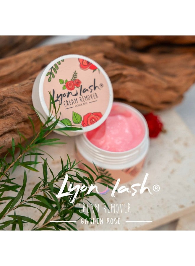 Lyon lash مزيل كريم ليونلاش برو اللطيف 15 جرام 0.51 أونصة سائلة; يزيل غراء تمديد الرموش بفعالية; تهيج منخفض للبشرة الحساسة; مستلزمات أساسية لتمديد الرموش (وردة الحديقة) - Image 5