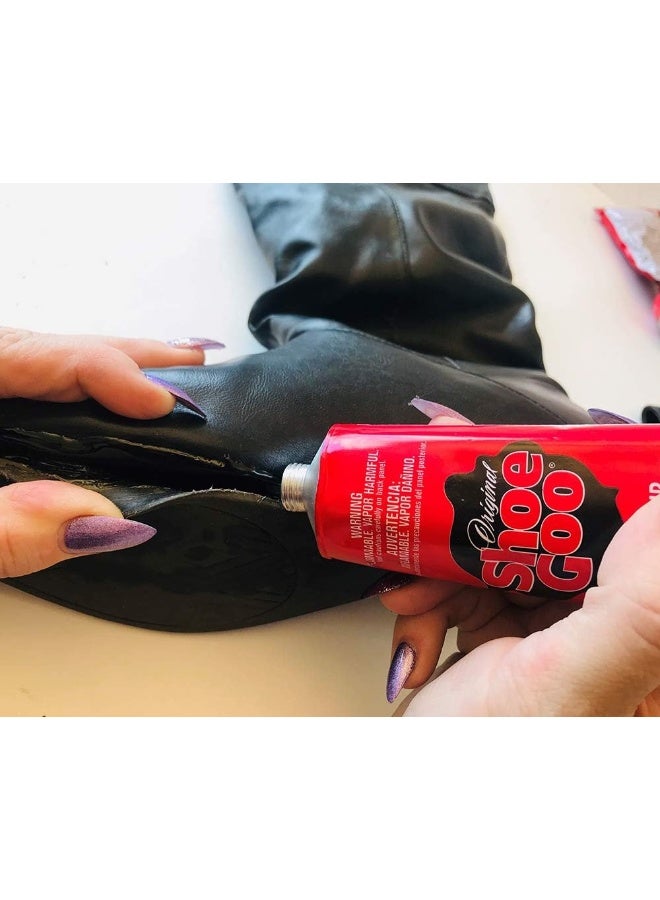 Shoe goo 110212 Adhesive 3.7 Fl Oz Black  - Image 2