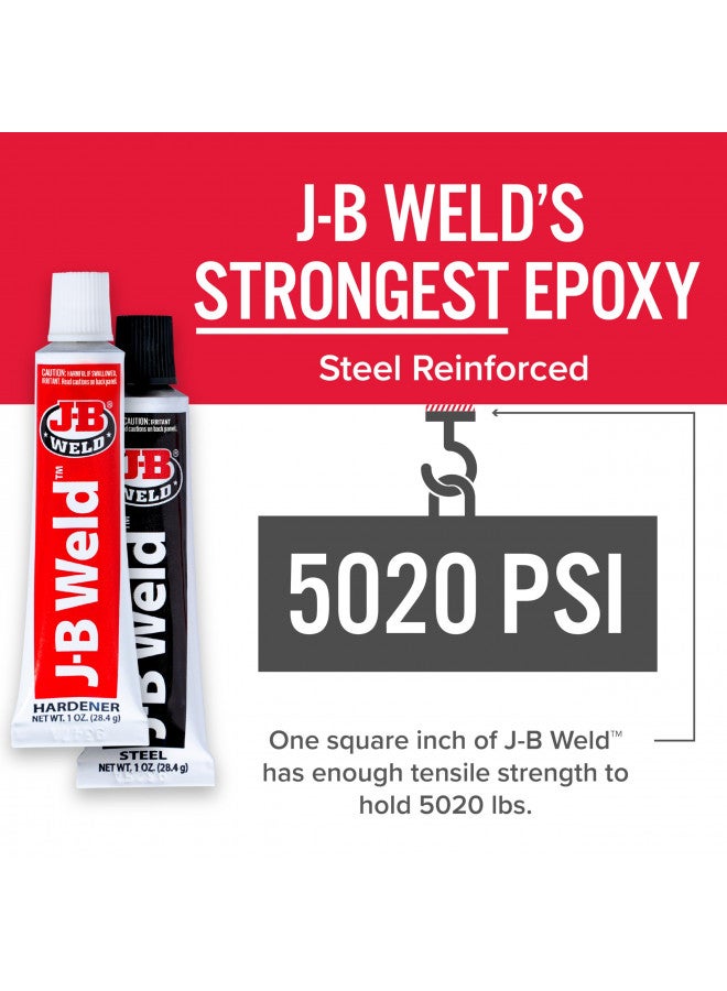 J-B Weld 8265S Original Cold-Weld Steel Reinforced Epoxy - 2 oz. - Image 2
