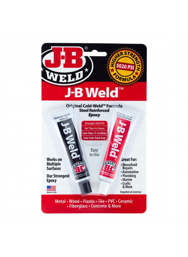 J-B Weld 8265S Original Cold-Weld Steel Reinforced Epoxy - 2 oz. - Image 1