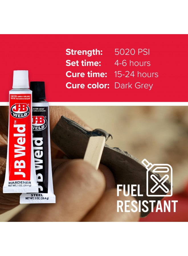 J-B Weld 8265S Original Cold-Weld Steel Reinforced Epoxy - 2 oz. - Image 5