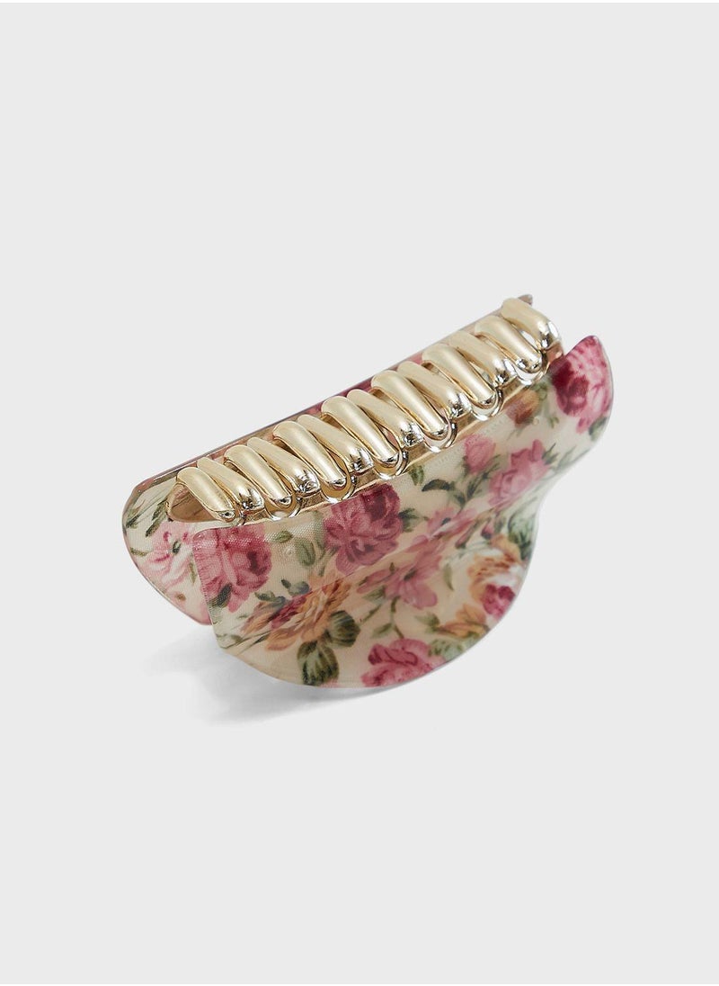 Claires Kids Floral Claws Clip  - Image 3