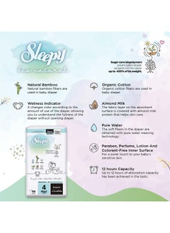 Sleepy Pack Of 192 Bio Natural Premium Size 4 Diapers, 4 X 48 Pieces  - Image 5