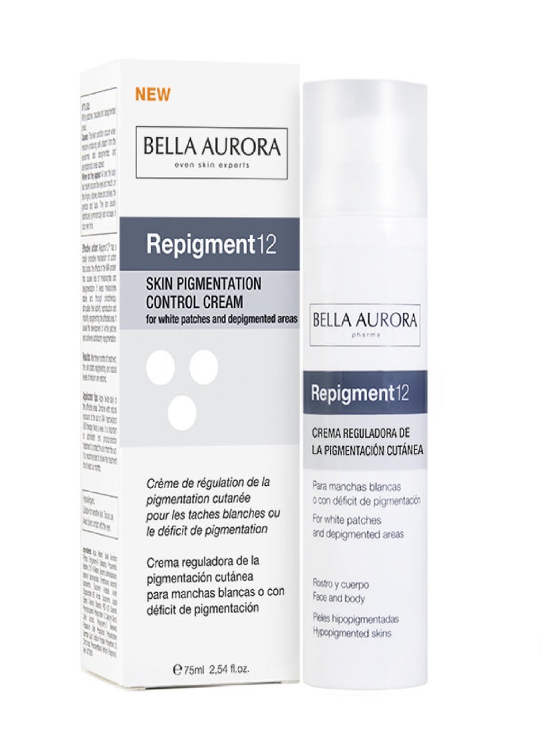 BELLA AURORA REPIGMENT12 SKN PGMNTATION CNTRL CRM 75ML