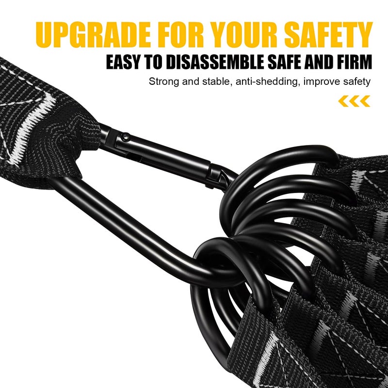 HPYGN Heavy Resistance Bands, Workout Bands with Handles for Men, Fitness Weight Bands for Physical Therapy, Muscle Training, Strength, Slim, Yoga, Home Workout Equipment - Image 4