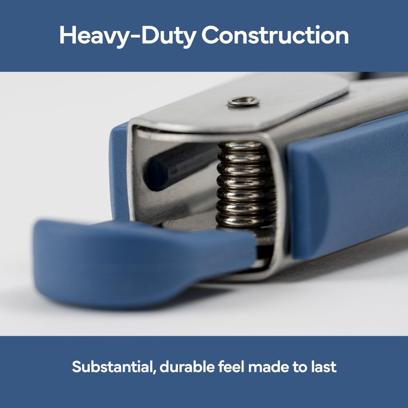 Misen Kitchen Tongs - Dishwasher Safe, Heavy Duty - Precision Silicone-Tipped Grilling Tool - Heat Resistant, Nonstick Safe - Perfect for Serving and Air Frying- 13 Inch | Blue - Image 5