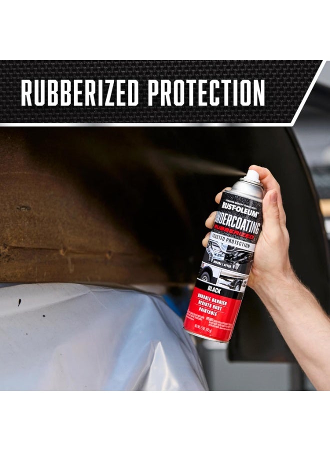 Rust-Oleum 248657 Rubberized Undercoating Spray, 15 oz, Black - Image 5