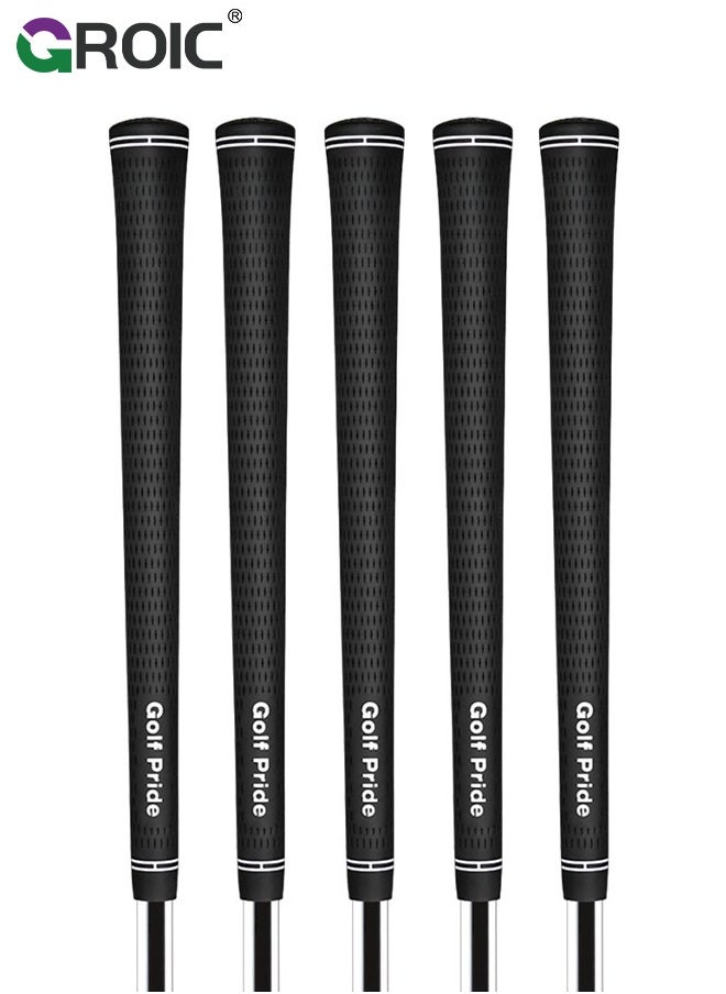 5 Pack High-performance Rubber Golf Grips,Standardsize Golf Club Grips,Classic Rubber Golf Grips,All-Weather Firm Control And High Performance Grip - pzsku/Z8F972A2DC3F335782BA9Z/45/_/1730100382/e3229069-2a96-49c8-af98-c8508dfbdcc0