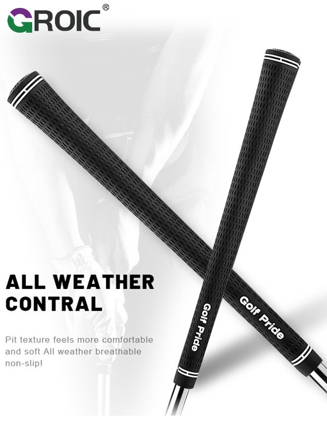 5 Pack High-performance Rubber Golf Grips,Standardsize Golf Club Grips,Classic Rubber Golf Grips,All-Weather Firm Control And High Performance Grip - pzsku/Z8F972A2DC3F335782BA9Z/45/_/1730100385/92673b99-9a46-4ef8-93f7-81e5393ef494