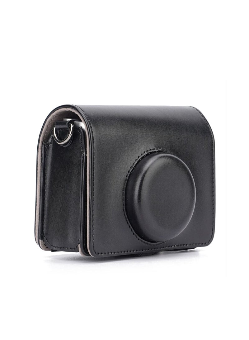 PU Camera Case for Fujifilm Instax Mini EVO Instant Digital Film Photo Camera Protection Cover Camera Bag With Shoulder Strap - Image 4