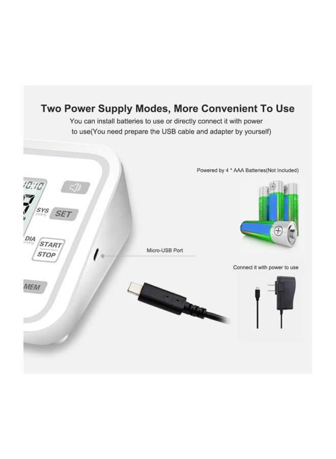 NIBEMINENT Upper Arm Automatic Blood Pressure Monitor - Image 5