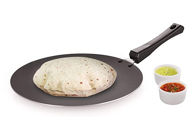 Xtend Smart Non-Stick Concave Roti Tawa, 275 mm, 2.6 mm Tawa 27.5 cm Diameter (Aluminium, Non-Stick) - Image 1