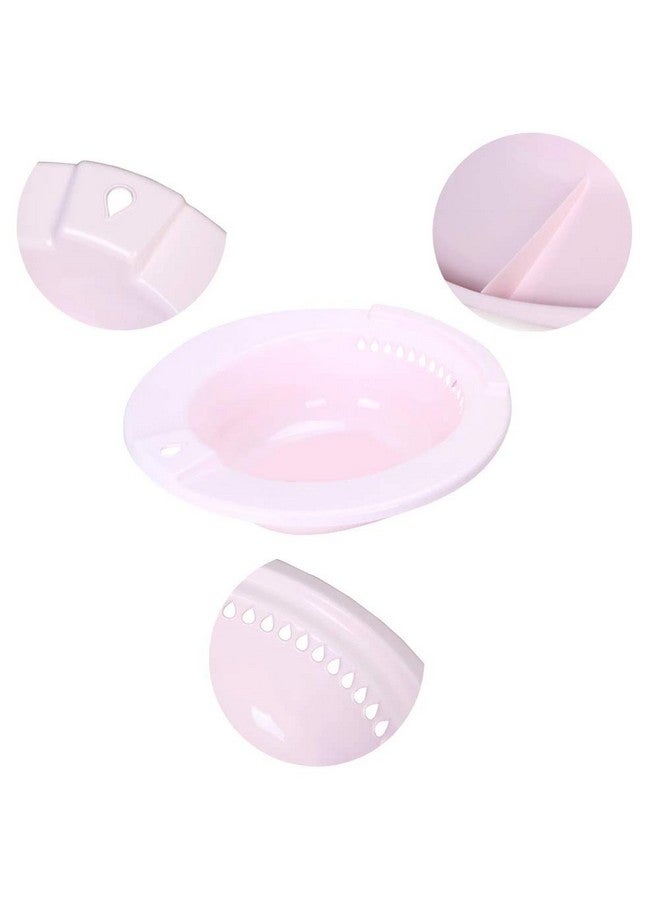 Okayji Sitz Bath Tub for Piles Fissures Pain Relief and Post Surgery Recovery (Pink) - Image 2