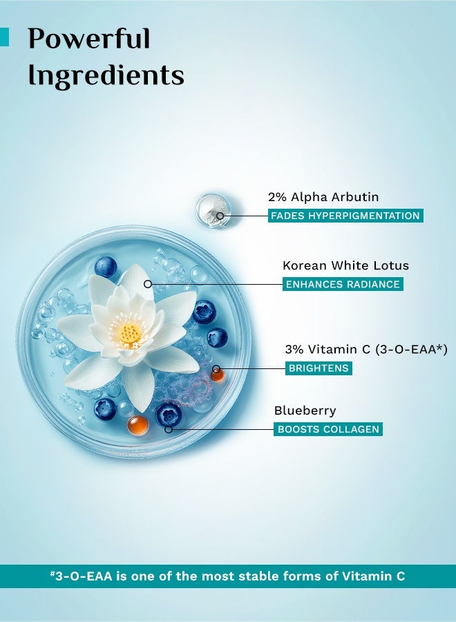 PILGRIM Alpha Arbutin & Vitamin C Brightening Face Serum (Sample) - Image 4