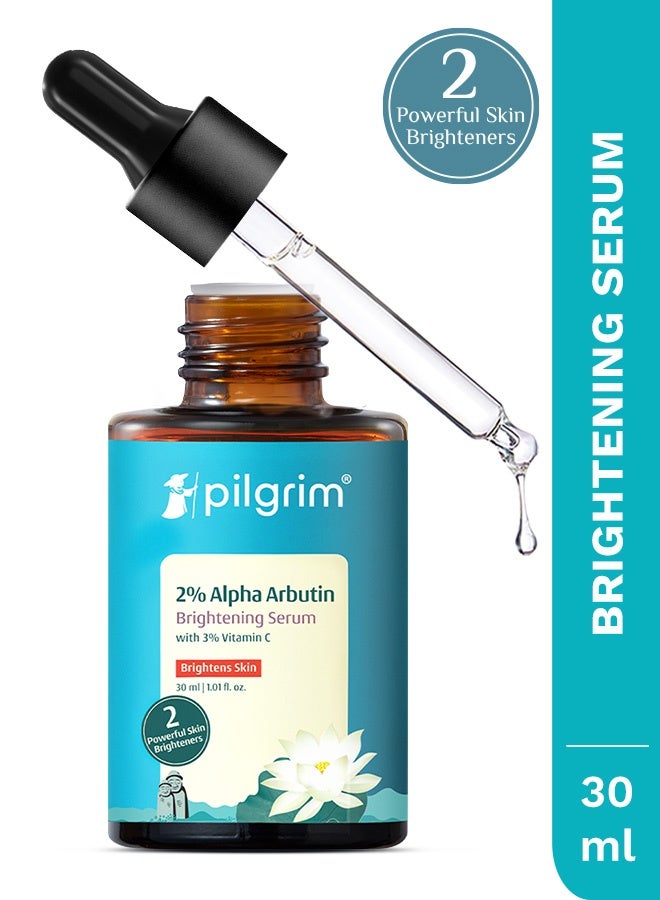 PILGRIM Alpha Arbutin & Vitamin C Brightening Face Serum (Sample) - Image 1