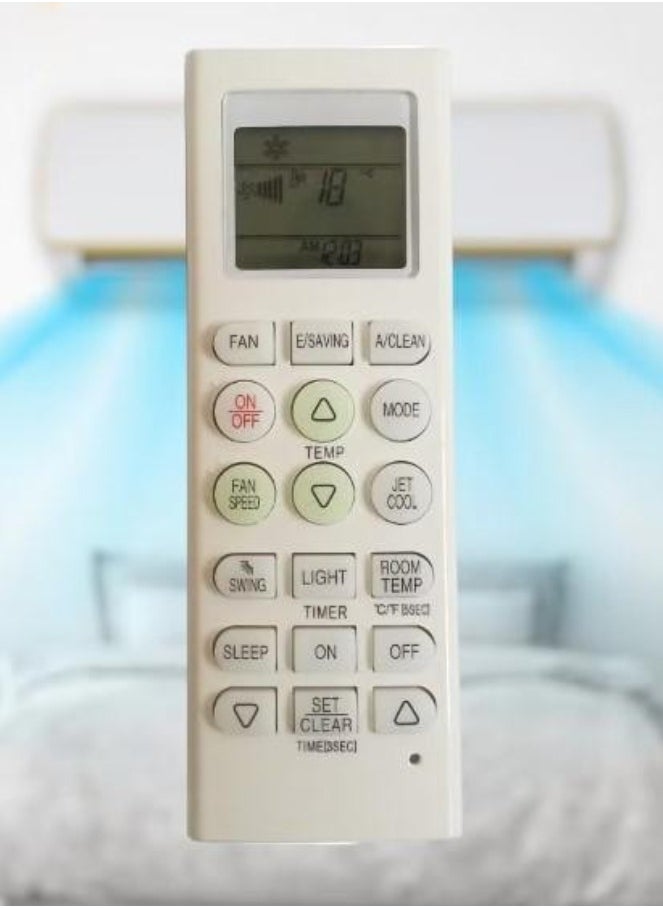 JAJEEK - AC Remote Compatible for LG Air Conditioner – Replacement Remote Control for LG A/C Units, Easy-to-Use, Reliable & Durable - Image 1