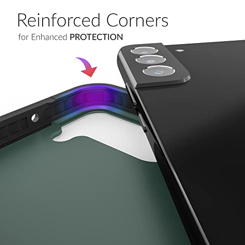 Crave Slim Guard for Galaxy S22+ Case, Shockproof Case for Samsung Galaxy S22+, S22 Plus (6.6 inch) - Forest Green - Image 5