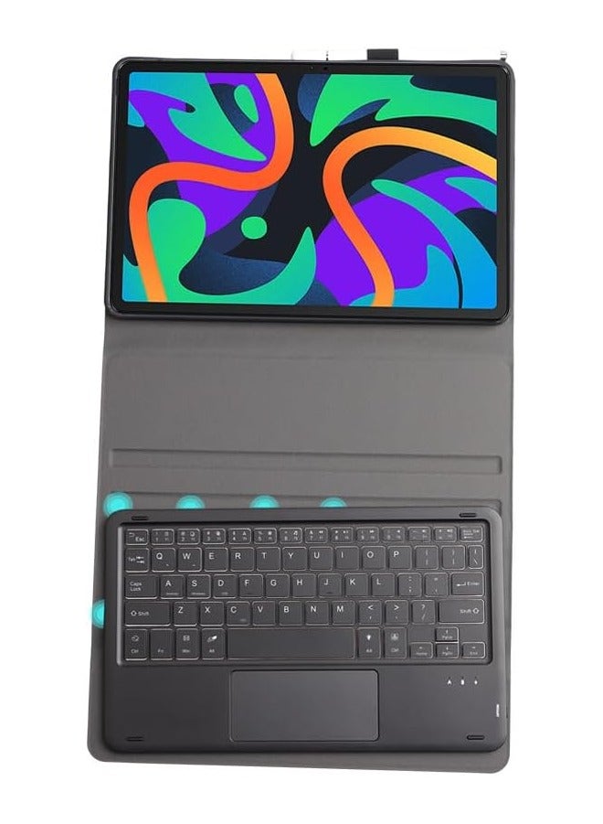Bluetooth Touched Keyboard Compatible with Lenovo Tab M11 11 inch TB-330FU/TB-331FC Keyboard Case with Pen Holder Protective for Tab M11 Tablet - Image 3