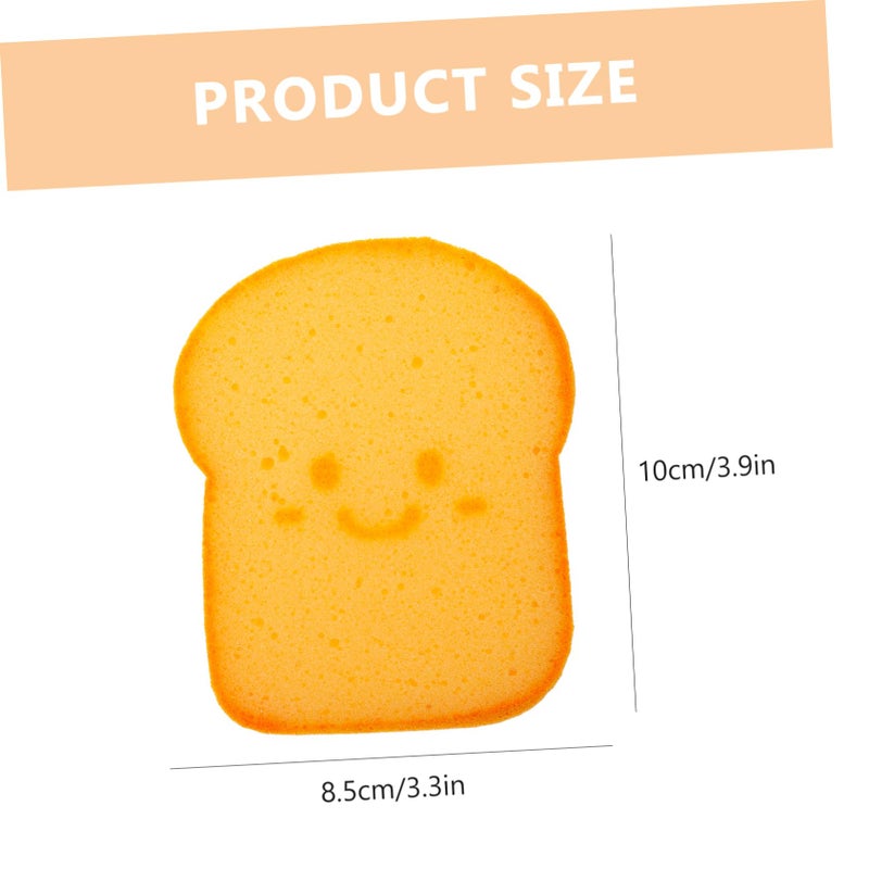 Thick Toast Shaped Kitchen Sponge Soft Reusable Scrubber For Delicate Surfaces - Image 3