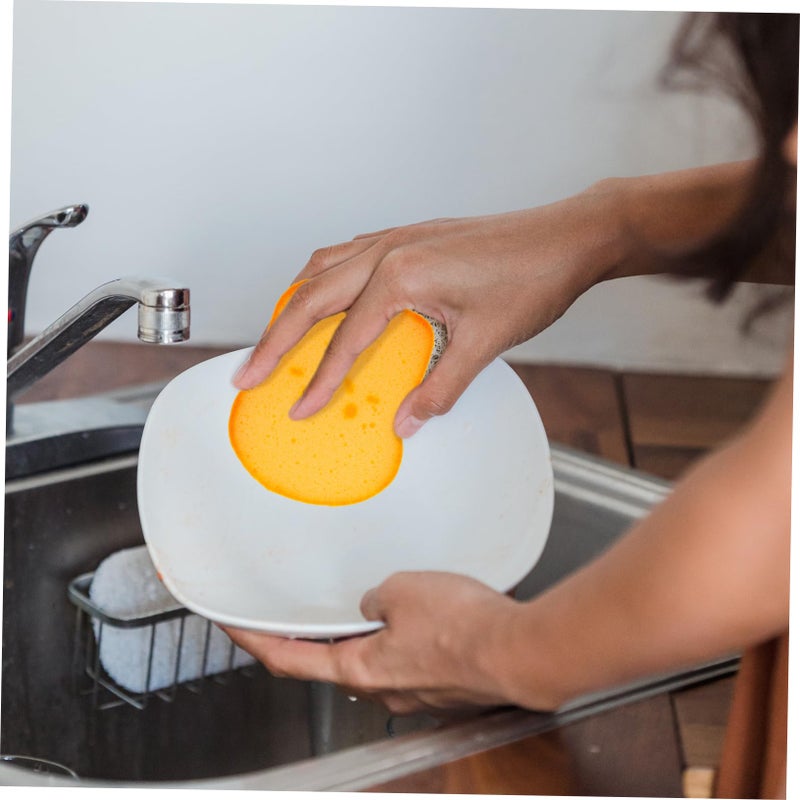 Thick Toast Shaped Kitchen Sponge Soft Reusable Scrubber For Delicate Surfaces - Image 5