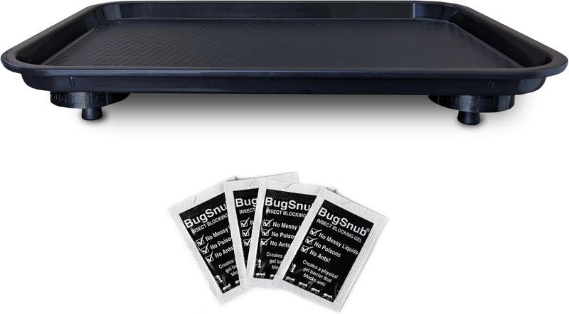 BugSnub Ant Proof Tray - Waterless, Moat Free Cat and Dog Food Tray for Crawling Pest Free Pet Food Feeding Station. Kitchen Sweets and Trash, Ant Free Platform. - Image 1