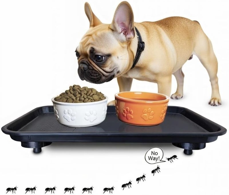 BugSnub Ant Proof Tray - Waterless, Moat Free Cat and Dog Food Tray for Crawling Pest Free Pet Food Feeding Station. Kitchen Sweets and Trash, Ant Free Platform. - Image 4