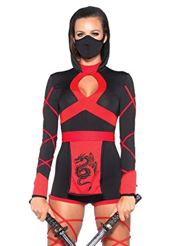 Leg Avenue Women's Costume, Black/Red, X-Large - Image 1