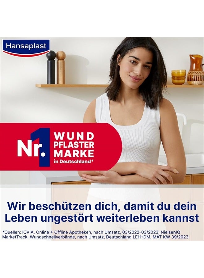 Hansaplast Fixierpflaster Classic 500 x 1.25 cm - Image 4