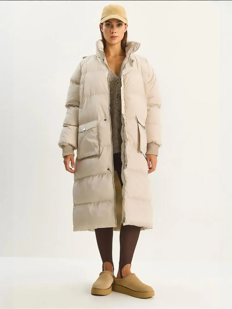 LUCCI Oversize Long Puffer Coat