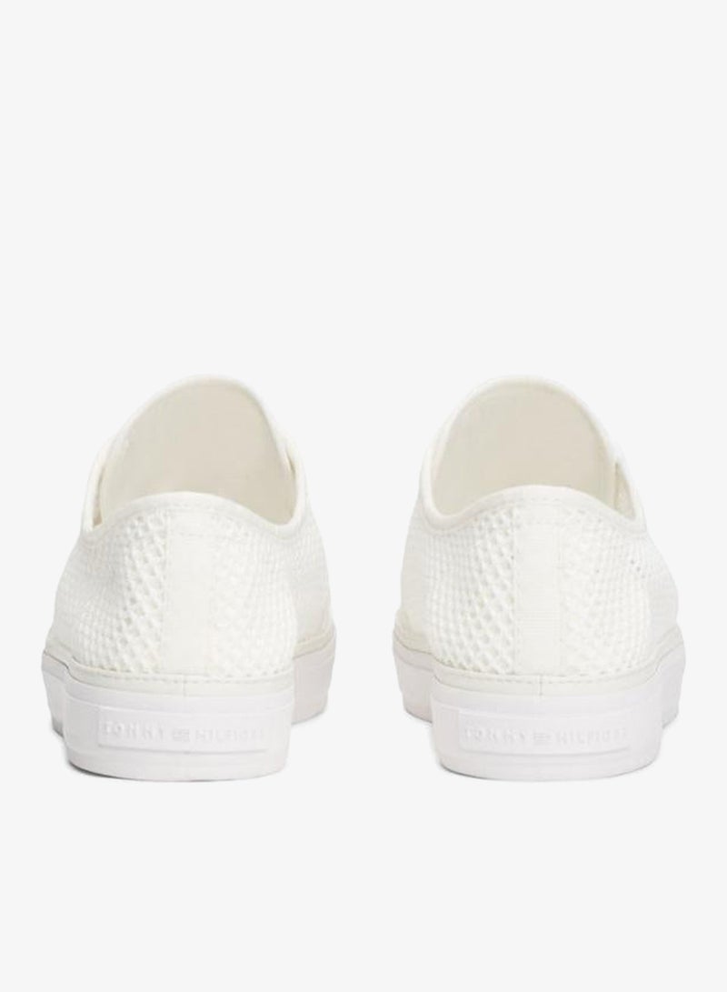 TOMMY HILFIGER Open Mesh Low Top Sneakers - Image 3