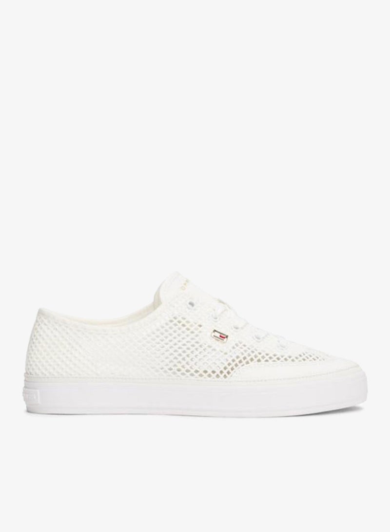 TOMMY HILFIGER Open Mesh Low Top Sneakers - Image 1