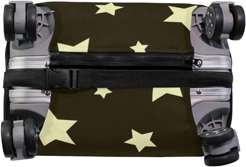 Star Luggage Cover for Suitcase, Elastic Travel Protector with Zipper, Washable Anti-Scratch Dustproof Luggage Sleeve Fits 22-24 Inch - Image 3