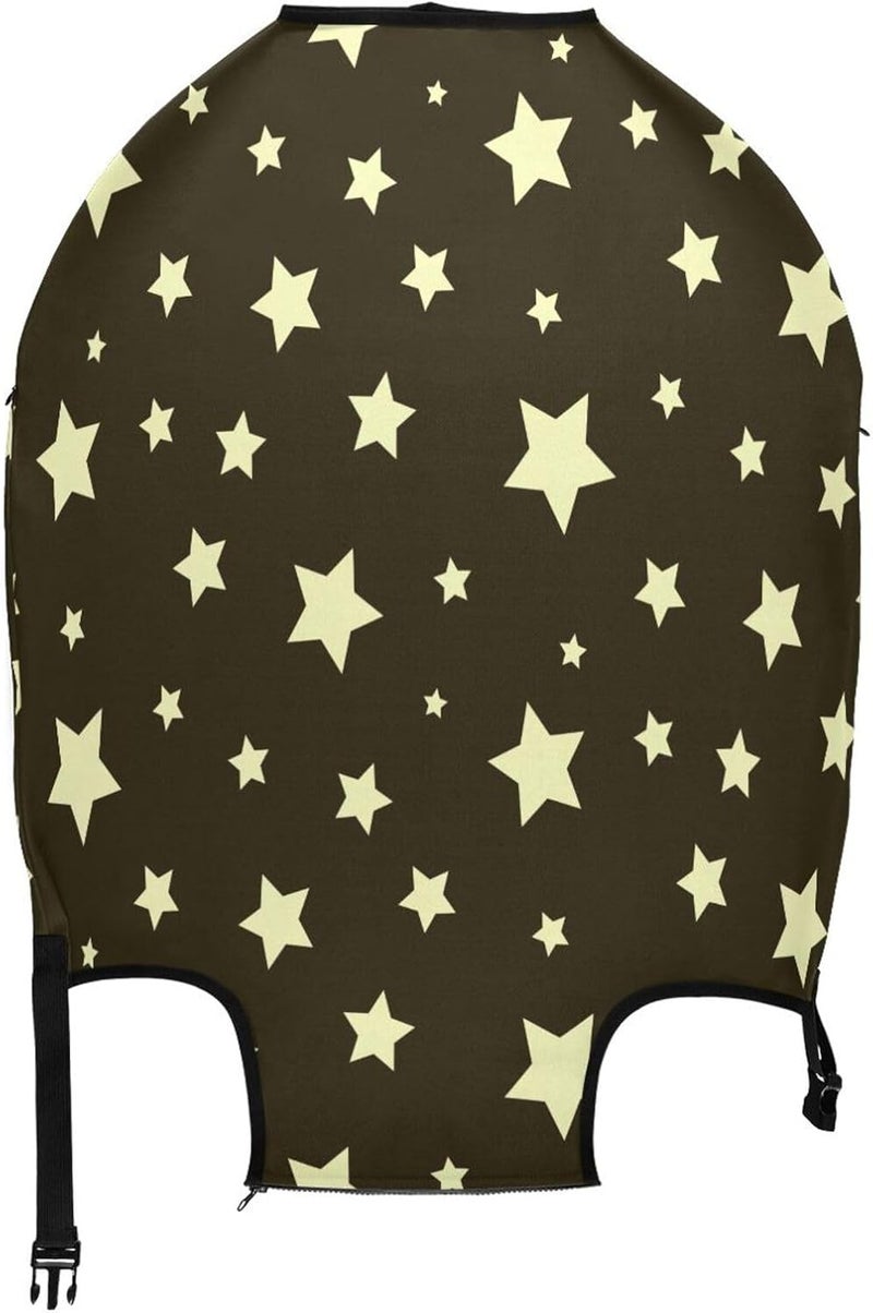 Star Luggage Cover for Suitcase, Elastic Travel Protector with Zipper, Washable Anti-Scratch Dustproof Luggage Sleeve Fits 22-24 Inch - Image 2