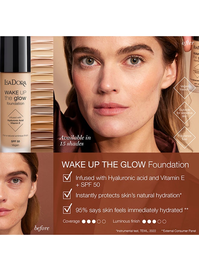 ISADORA Wake Up the Glow Foundation 1C - Image 5