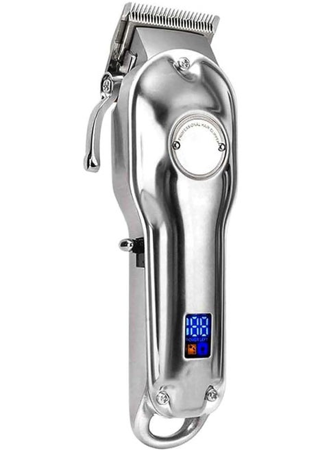 Professional Hair Clipper for Men – Cordless Rechargeable Grooming Kit with Trimmer, Beard Trimmer, and 6 Guide Combs