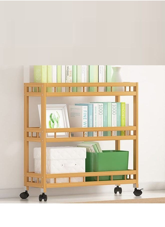 NKX 3 Tier Kitchen Shelf Wooden Multipurpose Storage Rack  - Image 2