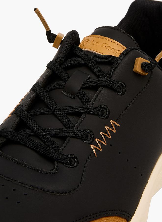 Le Confort Men Lace-Up Ankle Sneakers - Image 4