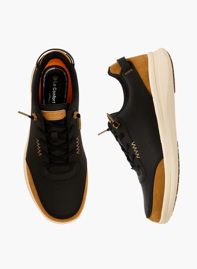Le Confort Men Lace-Up Ankle Sneakers - Image 1