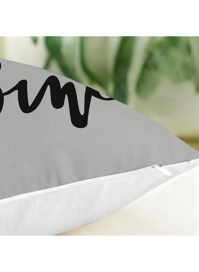 Hexagram Modern Geometric Striped Pillow Covers 18 x 18 Inch Set of 4 Grey Soft Cotton Linen Home Decorative Throw Pillow Cover Gray Cushion Case for Sofa Couch Living Room Indoor Outdoor Home Decor - Image 5